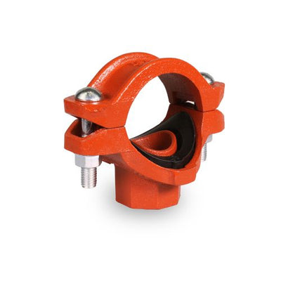 Everflow 10231 | 2-1/2 X 1/2 Threaded Mechanical Tee | Grooved Fittings