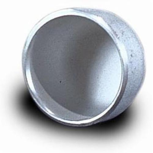 Merit Brass 01416-40 Pipe Cap, 2-1/2 in Nominal, Butt Welded End Style, SCH 10S, 304/304L Stainless Steel