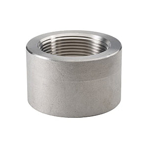 Merit Brass 3611HD-40 Half Coupling 2-1/2 in Nominal 3000 lb 316/316L Stainless Steel