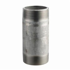 Merit Brass 6212-200 Pipe Nipple, 3/4 in x 2 in L MNPT, 316L Stainless Steel, SCH 40/STD