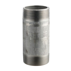 Merit Brass 6002-1000 Pipe Nipple 1/8 in x 10 in L MNPT 316/316L Stainless Steel SCH 40/STD