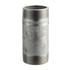 Merit Brass 6208-350 Pipe Nipple, 1/2 in x 3-1/2 in L, MNPT, 316/316L Stainless Steel, SCH 40/STD