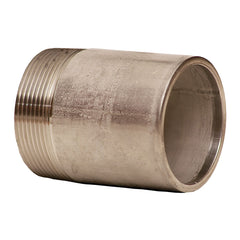 Merit Brass 4012-300TSQ Pipe Nipple, 3/4 in x 3 in L, MNPT, 304/304L Stainless Steel