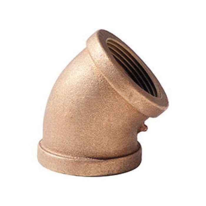 Merit Brass X102-40 Pipe Elbow 45 Deg 2-1/2 In Import