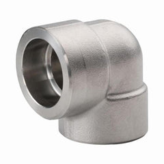 Merit Brass SW3401D-16 Pipe Elbow, 1 in Nominal, Socket Welded End Style, 3000 lb