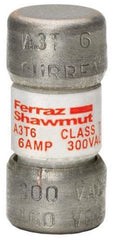 Mersen - Ferraz Shawmut A3T6 Class T Fuse 300VAC/160VDC 6A A3T6