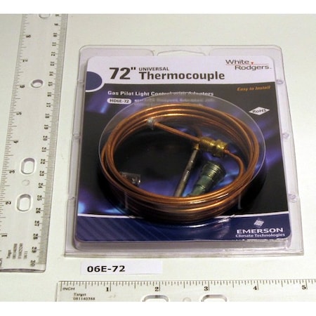 White-Rodgers H06E-72 Universal 72 inch Thermocouple 30mv Replacement H06E72