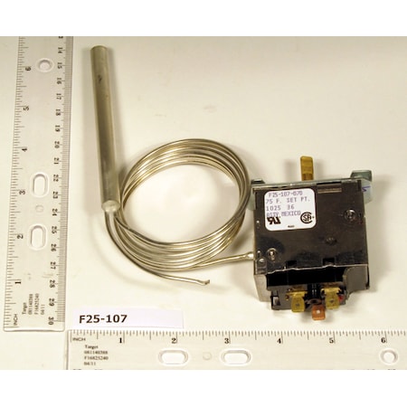 ROBERTSHAW F25-107 SPDT Defrost Termination Fan Delay Control 40-75F Replacement F25-102 F25-209 F25-210