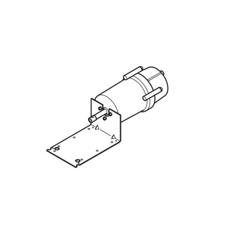 Schneider Electric M573-2108 Pneumatic Damper Actuator 3 inch 3-12 psi Right Angle