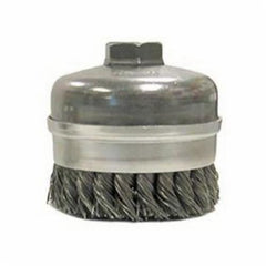 Weiler 12120 Band Single Row Cup Brush 5 in Diameter 5/8-11 UNC Arbor