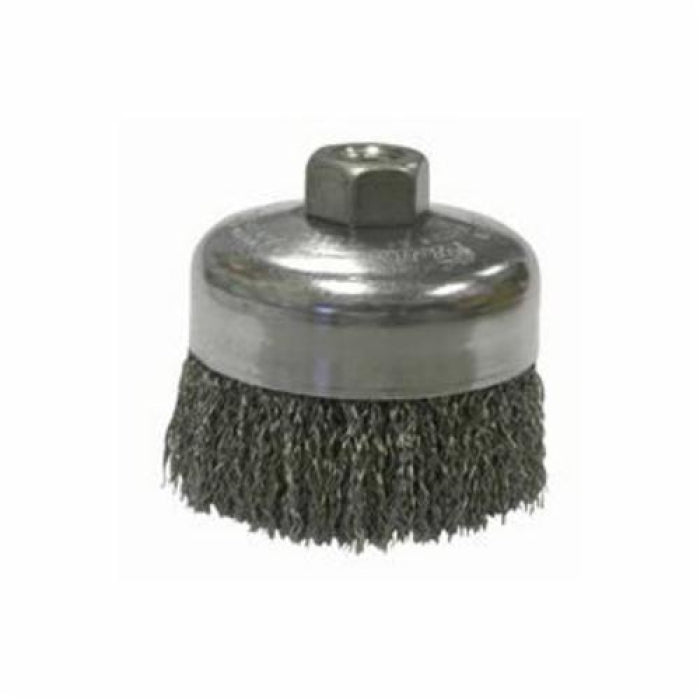 Mighty-Mite 14126 Cup Brush 4 in Diameter 5/8-11 UNC Arbor