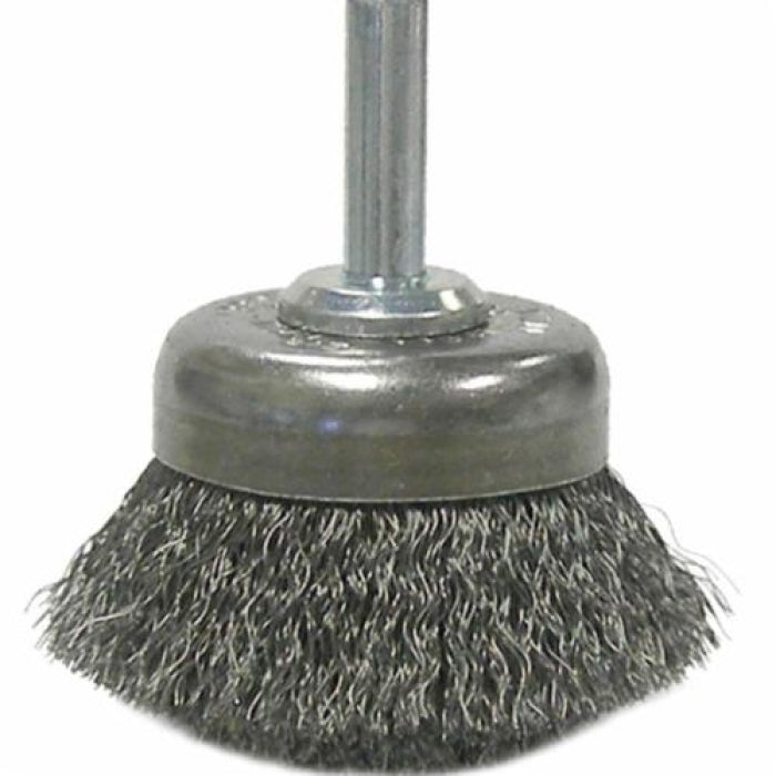 Weiler 14300 Stem Mounted Utility Cup Brush 1-3/4 in