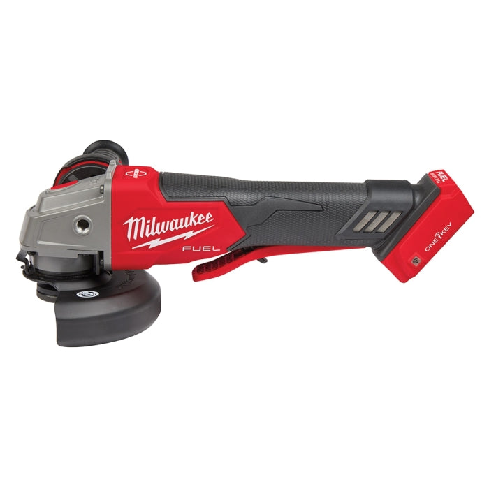 Milwaukee 288220 M18 Fuel 4-1/2 / 5 Braking Grinder w/ ONE-KEY Paddle Switch, No Lock