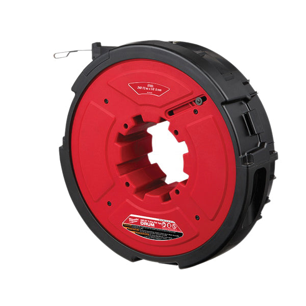 Milwaukee 48445178 M18 FUEL ANGLER 240 Ft. x 1/8 in. Steel Pulling Fish Tape Drum