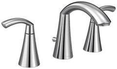 Moen T6173 Glyde Chrome Two Handle Bathroom Faucet