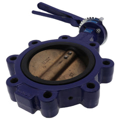 Nibco N200235LH6 Lever Operated Cast Iron Butterfly Valve 6 Inch