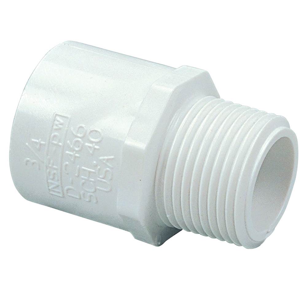 NIBCO INC L03200Y 11/2 MXS MALE ADAPTER PVC 40