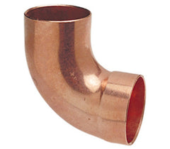 NIBCO 907-2 2 in. Fitting x Sweat Wrot Copper DWV 90-Degree Elbow