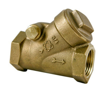 NIBCO T-413-Y-LF 2 Inch Female Silicon Bronze Check Valve Lead-Free Replacement T-413-Y-LF