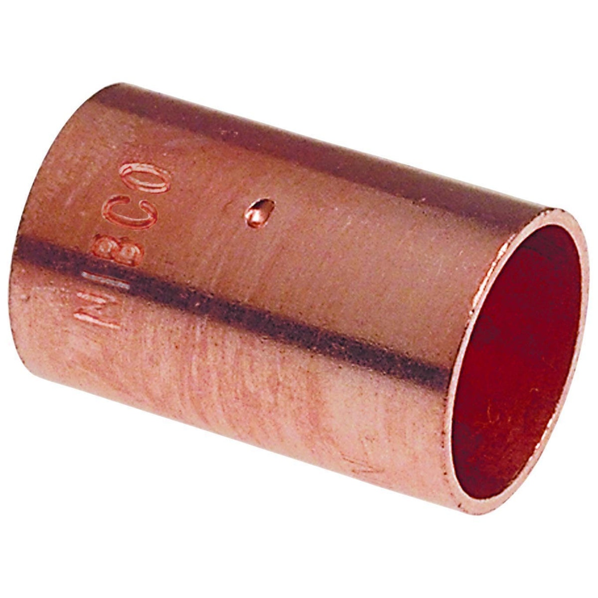 NIBCO 9000150 600DS Coupling With Dimpled Tube Stop 1/8 in Nominal C End Style Wrot Copper