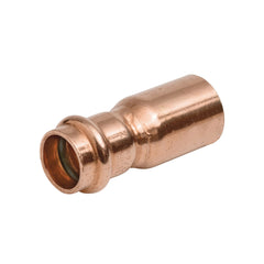 NIBCO 9008105PC Reducer, 3/4 x 1/2 in Nominal, Fitting x Press End Style, Wrot Copper, Domestic