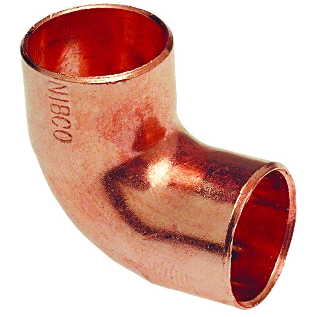 NIBCO 9055350 607 Elbow 3/8 in Nominal C x C End Style Copper Domestic