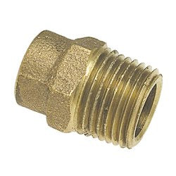 NIBCO B033000 704 Adapter, 4 in Nominal, C x MNPT End Style, Bronze, Domestic