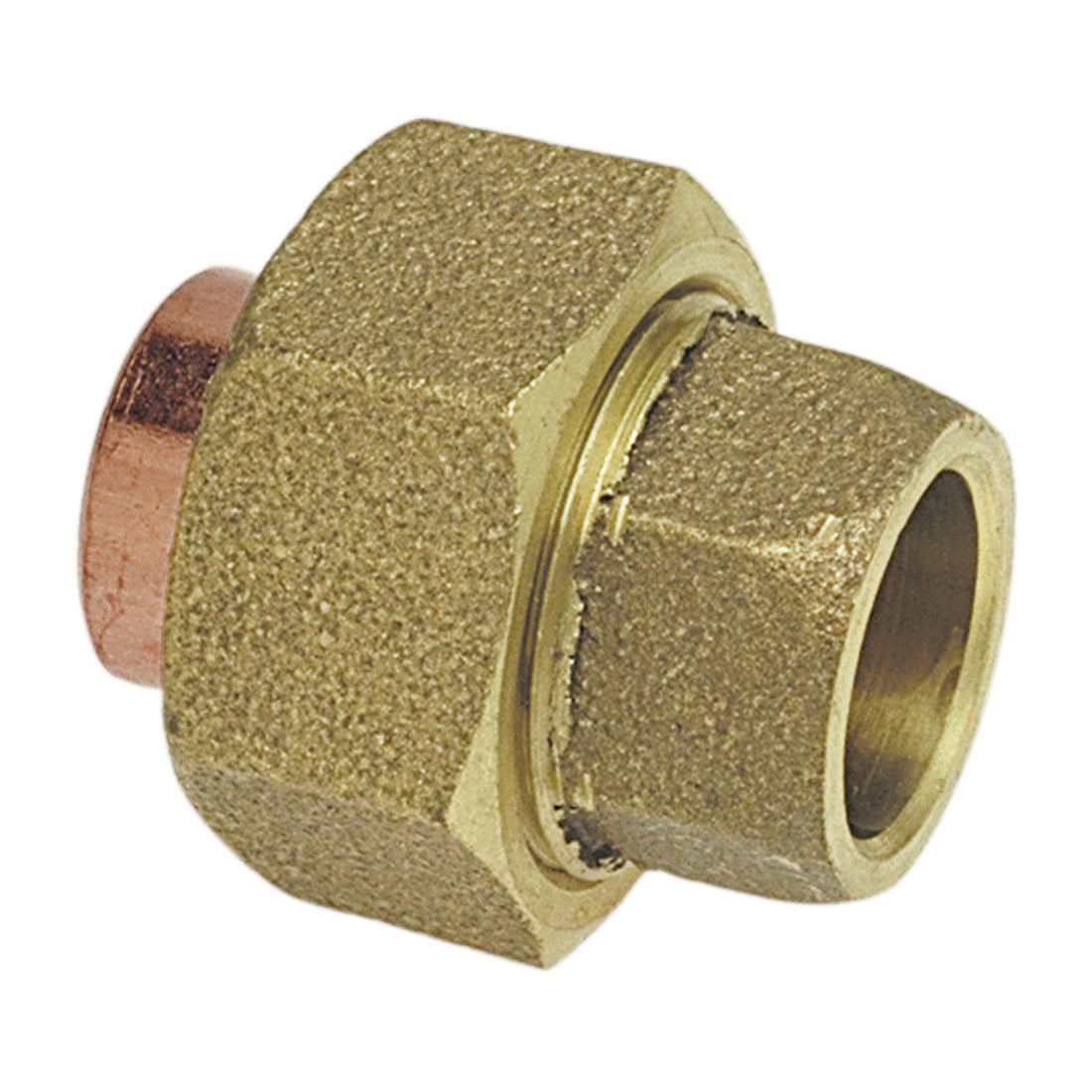 NIBCO B25566L Union 1-1/2 in Nominal C x C End Style Performance Bronze® Import