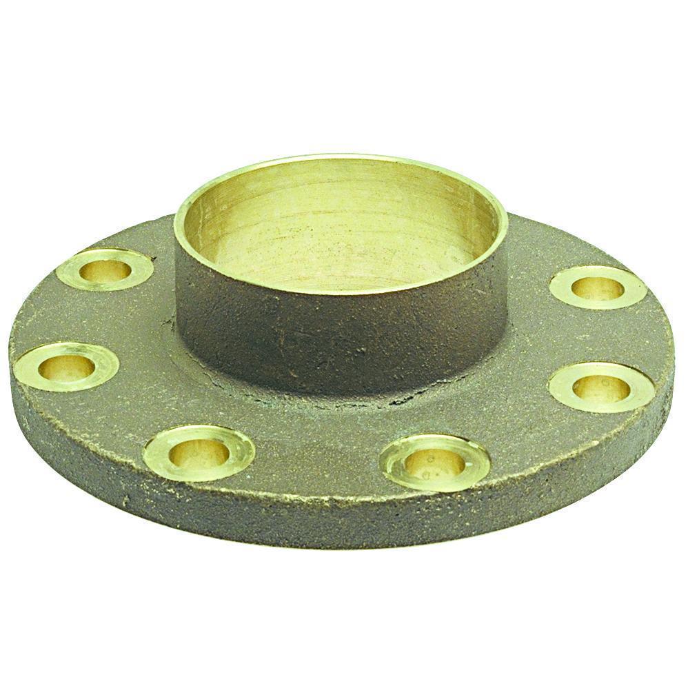 NIBCO B495506 Companion Flange, 2-1/2 in Nominal, Bronze, Solder Connection, 150 lb, Import