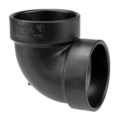 NIBCO I053400 DWV Vent Elbow 2 in Nominal Hub End Style ABS