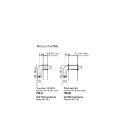 Noritz CVK-H-F Concentric Horizontal Vent Kit for Noritz America NR83DVC Tankless Gas Water Heater