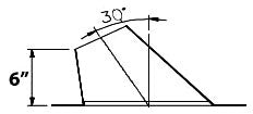 Noritz ARF5 Angled Roof Flashing with Vertical Roof Member for 5 Vent Pipe