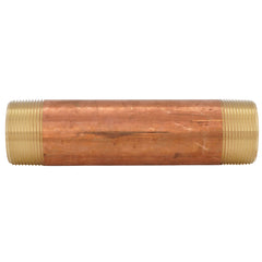 Everflow NPBR1570 | 1-1/2 x 7 Brass Nipple | NPBR1570