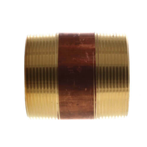 Everflow NPBR3045 3 x 4-1/2 BRASS NIPPLE