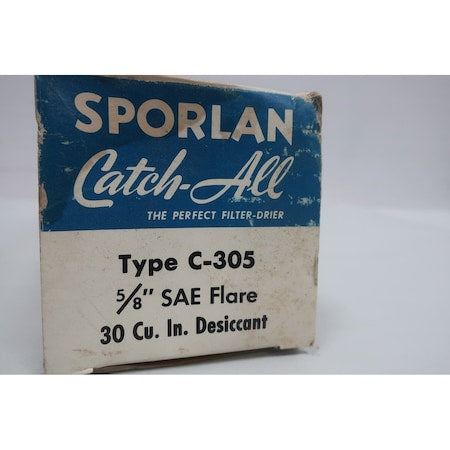 Sporlan C-305 Catch-All Refrigeration Filter Drier 5/8 Inch Sae