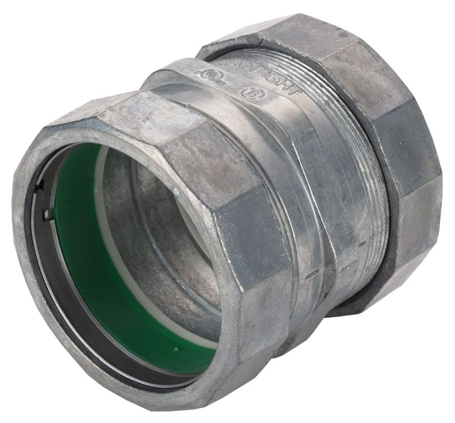 Bridgeport 266-RT EMT Raintight Compression Coupling 2-1/2 Inch