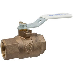 Nibco T-585-80-LF Full Port Silicon Bronze Ball Valve 1/2 inch NPT x NPT