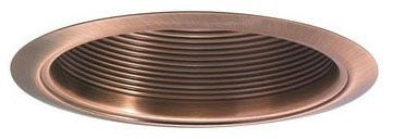 Nora Lighting NTM-33 Copper Stepped Baffle