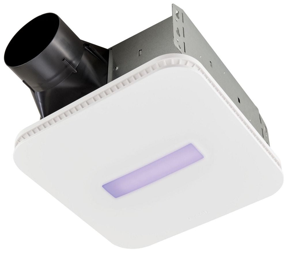 Broan-NuTone AR110LKVV SurfaceShield Vital Vio Powered Exhaust Vent LED White Light & Violet Light 110 CFM