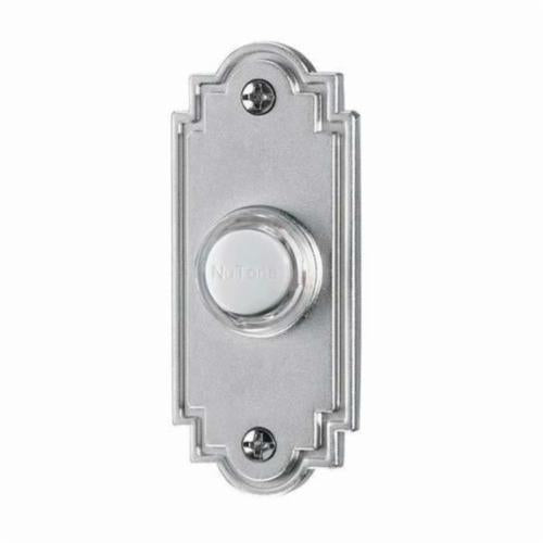 Broan-NuTone PB15LSN Push Button Lighted 120 VAC 1-1/4 x 3 Inch - Replacement MPN PB15LSN