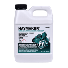 Oatey 35231 Hercules Haymaker Tankless Water Heater Descaler, 1 Gallon