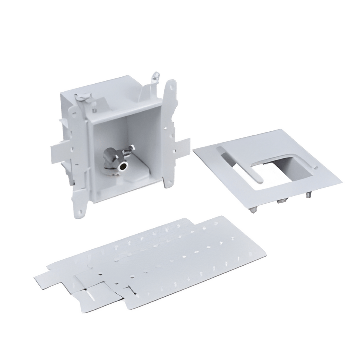 Oatey 37899 Moda 3/8 in. Quarter-Turn F1807 PEX Connection Toilet Supply Box