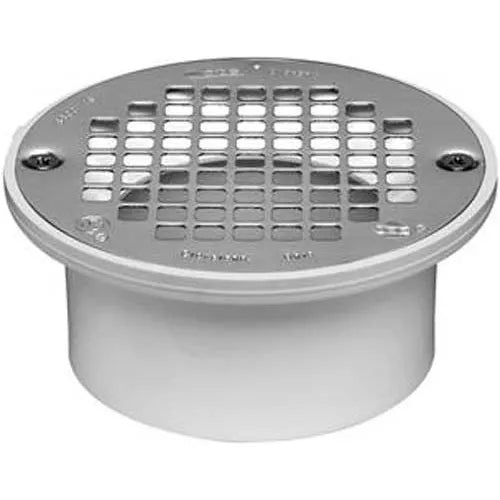 Oatey 43583 General Purpose Drain with Stainless Steel Strainer 3 Inch or 4 Inch