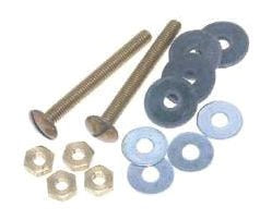 Oatey 068025 Tank to Bowl Bolt Kit, With Brass Spud Washer (50 Pack) Replacement MPN