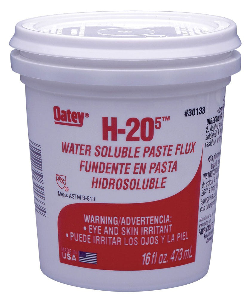 Hercules 30133 H-20 Soldering Flux Off-White to Light Yellow 16 Ounce