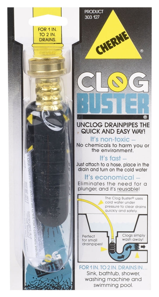 Cherne 303127 Clog Buster 1 to 2 in. Drain Flusher