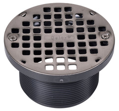 Oatey 72017 3 or 4, PVC, General Purpose Drain with 5 Stainless Steel Grate/Strainer