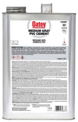 Oatey 30887 1 Gal. Plastic Grey Pipe Cement