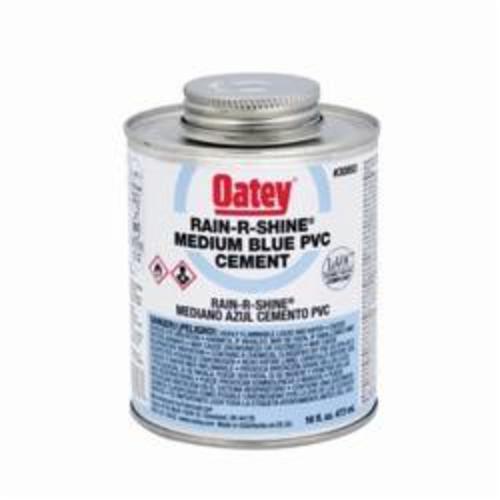 Oatey 30893 Rain-R-Shine Blue PVC Cement 16 oz