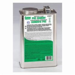 Oatey 31011 Heavy Duty Low VOC PVC Cement 1 gal Container Clear